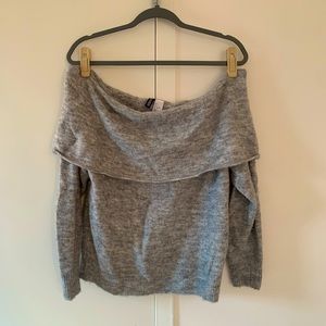 H&M Off the Shoulder Sweater